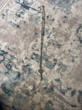 Francesca's Collections Gold Key Charm Necklace